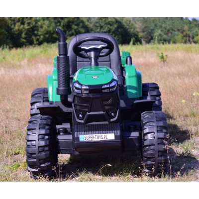 MEGA TRAKTOR AGRICULTURE Z PRZYCZEPĄ 2X200, 24V, SZYBKI SUPER JAKOSĆ/JC000B