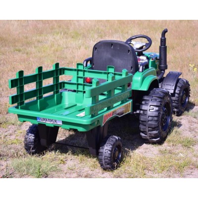 MEGA TRAKTOR AGRICULTURE Z PRZYCZEPĄ 2X200, 24V, SZYBKI SUPER JAKOSĆ/JC000B
