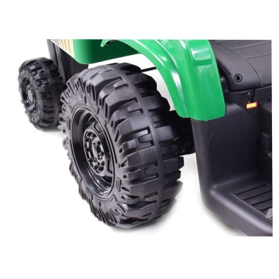 MEGA TRAKTOR AGRICULTURE Z PRZYCZEPĄ 2X200, 24V, SZYBKI SUPER JAKOSĆ/JC000B