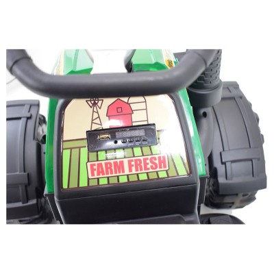 MEGA TRAKTOR AGRICULTURE Z PRZYCZEPĄ 2X200, 24V, SZYBKI SUPER JAKOSĆ/JC000B