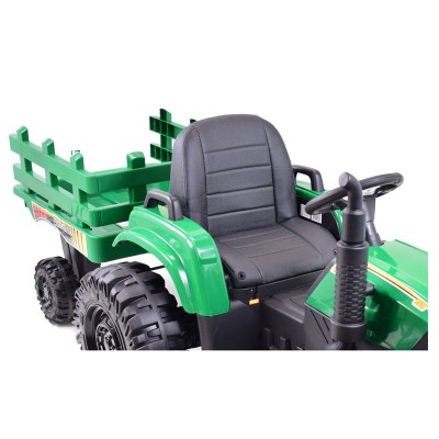 MEGA TRAKTOR AGRICULTURE Z PRZYCZEPĄ 2X200, 24V, SZYBKI SUPER JAKOSĆ/JC000B