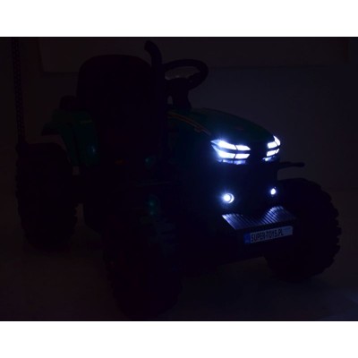 MEGA TRAKTOR AGRICULTURE Z PRZYCZEPĄ 2X200, 24V, SZYBKI SUPER JAKOSĆ/JC000B