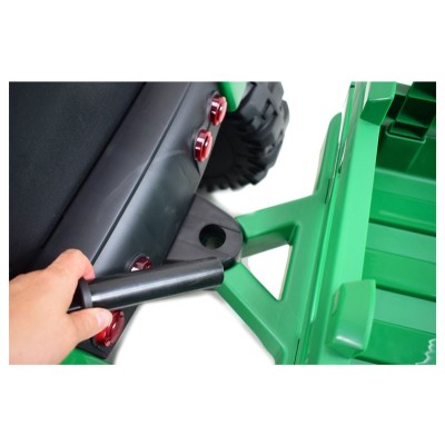 MEGA TRAKTOR AGRICULTURE Z PRZYCZEPĄ 2X200, 24V, SZYBKI SUPER JAKOSĆ/JC000B