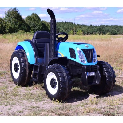 OLBRZYMI TRAKTOR NEW HOLLAND T7 NA AKUMULATOR Z PILOTEM 24 V, 400 W/A011-24