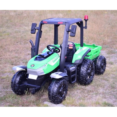 OLBRZYMI TRAKTOR Z PRZYCZEPĄ ,24V, 4X4 JAKOŚĆ/BLT206
