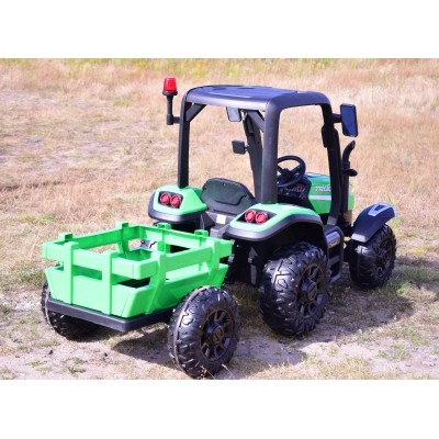 OLBRZYMI TRAKTOR Z PRZYCZEPĄ ,24V, 4X4 JAKOŚĆ/BLT206