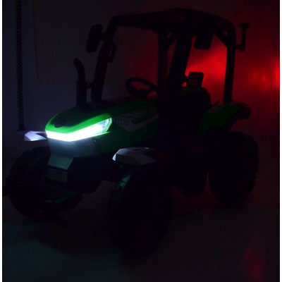 OLBRZYMI TRAKTOR Z PRZYCZEPĄ ,24V, 4X4 JAKOŚĆ/BLT206