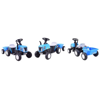 TRAKTOR NA AKUMULATOR NEW HOLLAND12V, 2 SILNIKI, 2 AKUMULATORY/A009