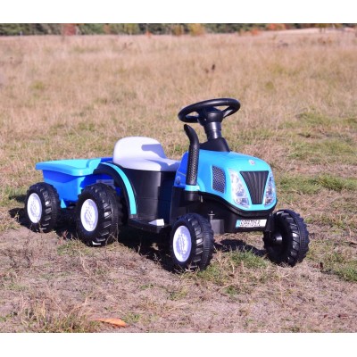 TRAKTOR NA AKUMULATOR NEW HOLLAND12V, 2 SILNIKI, 2 AKUMULATORY/A009