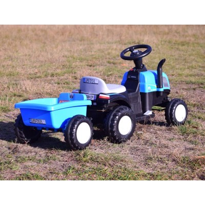 TRAKTOR NA AKUMULATOR NEW HOLLAND12V, 2 SILNIKI, 2 AKUMULATORY/A009