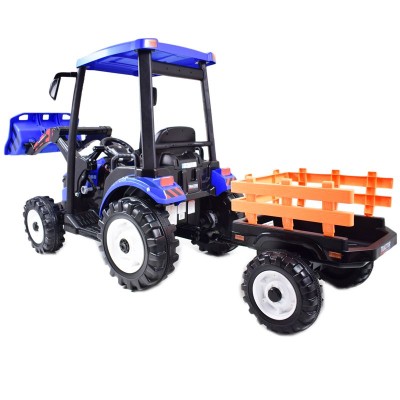 OLBRZYMI TRAKTOR NA AKUMULATOR Z PRZYCZEPĄ 12 V, 240W, PILOT/JS-3158B-12V
