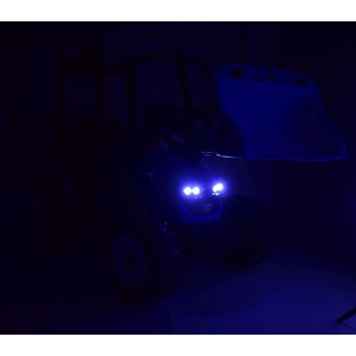 OLBRZYMI TRAKTOR NA AKUMULATOR Z PRZYCZEPĄ 12 V, 240W, PILOT/JS-3158B-12V