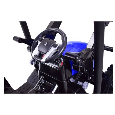 OLBRZYMI TRAKTOR NA AKUMULATOR Z PRZYCZEPĄ 12 V, 240W, PILOT/JS-3158B-12V