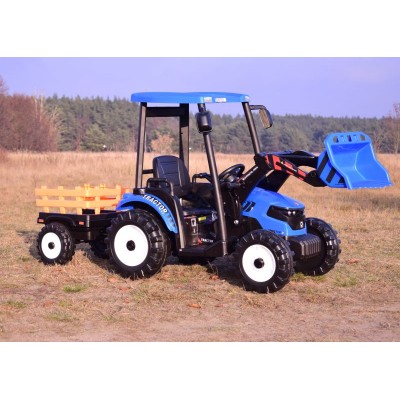 OLBRZYMI TRAKTOR NA AKUMULATOR Z PRZYCZEPĄ 12 V, 240W, PILOT/JS-3158B-12V