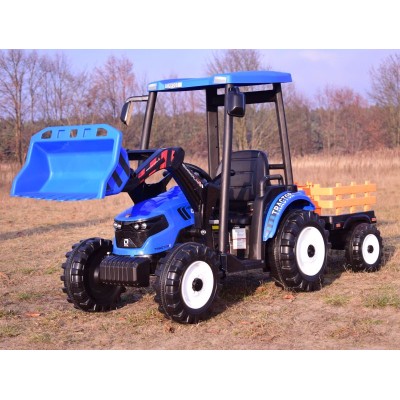 OLBRZYMI TRAKTOR NA AKUMULATOR Z PRZYCZEPĄ 12 V, 240W, PILOT/JS-3158B-12V