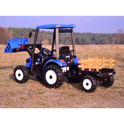 OLBRZYMI TRAKTOR NA AKUMULATOR Z PRZYCZEPĄ 12 V, 240W, PILOT/JS-3158B-12V