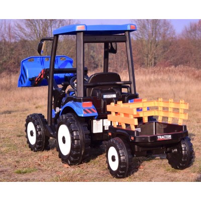 OLBRZYMI TRAKTOR NA AKUMULATOR Z PRZYCZEPĄ 12 V, 240W, PILOT/JS-3158B-12V