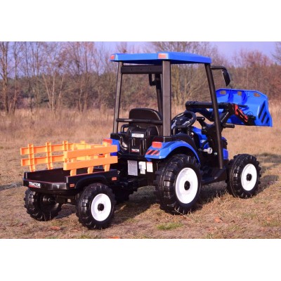OLBRZYMI TRAKTOR NA AKUMULATOR Z PRZYCZEPĄ 12 V, 240W, PILOT/JS-3158B-12V