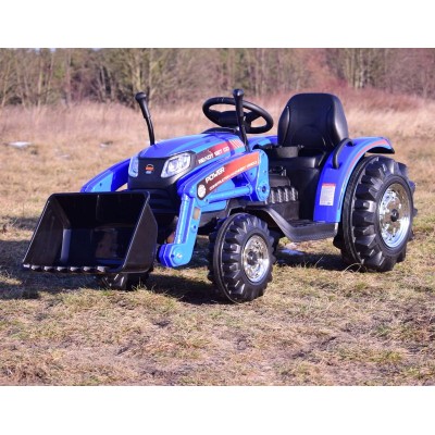 TRAKTOR NA AKUMULATOR  POWER Z ŁYŻKĄ , PILOT, JAKOŚĆ/ZP1008A