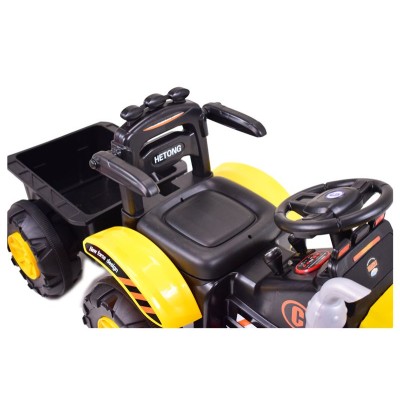 TRAKTOR, KOPARKA NA AKUMULATOR+PRZYCZEPA,PILOT /HT9158