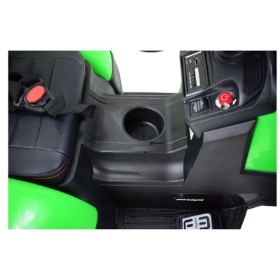 MEGA TRAKTOR Z ŁADOWARKĄ,KOPARKĄ, PRZYCZEPĄ 24 V SUPER-MOC SX-2068-ZIELONY