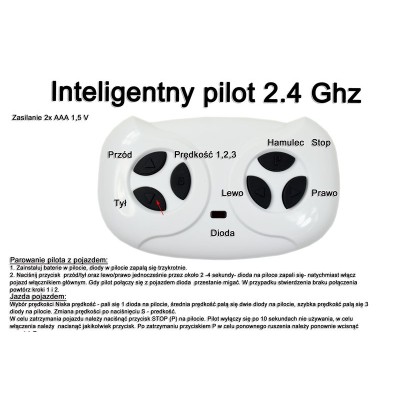 SUPER TRAKTOR BLOW - NA AKUMULATOR Z ŁYŻKĄ, MIĘKKIE KOŁA, MIEKKIE SIEDZENIE, PILOT/XMX611-DIGGER