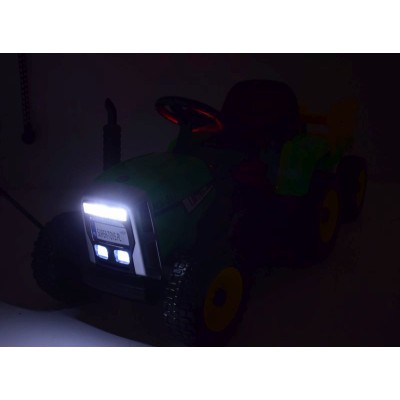 SUPER TRAKTOR BLOW - NA AKUMULATOR Z ŁYŻKĄ, MIĘKKIE KOŁA, MIEKKIE SIEDZENIE, PILOT/XMX611-DIGGER