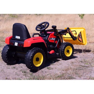SUPER TRAKTOR BLOW - NA AKUMULATOR Z ŁYŻKĄ, MIĘKKIE KOŁA, MIEKKIE SIEDZENIE, PILOT/XMX611-DIGGER