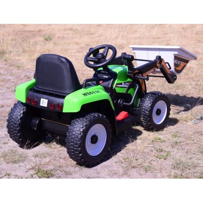 SUPER TRAKTOR BLOW - NA AKUMULATOR Z ŁYŻKĄ, MIĘKKIE KOŁA, MIEKKIE SIEDZENIE, PILOT/XMX611-DIGGER