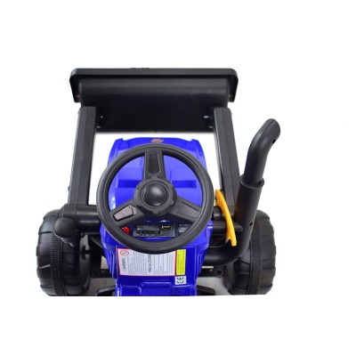 TRAKTOR NA AKUMULATOR Z PRZYCZEPĄ - JCX, PILOT/S-617