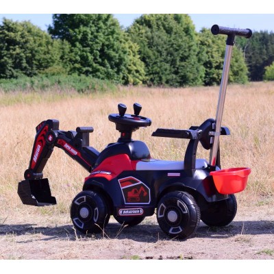 KOPARKA, JEŹDZIK NA AKUMULATOR, RUCHOMA ŁYŻKA, SPRZĘGŁO, RĄCZKA/MNW-5188