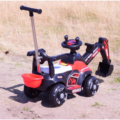 KOPARKA, JEŹDZIK NA AKUMULATOR, RUCHOMA ŁYŻKA, SPRZĘGŁO, RĄCZKA/MNW-5188