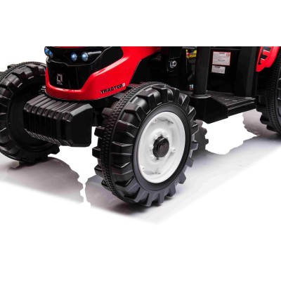 OLBRZYMI TRAKTOR NA AKUMULATOR Z PRZYCZEPĄ 24 V, 400W, PILOT/JS-3158B-24V