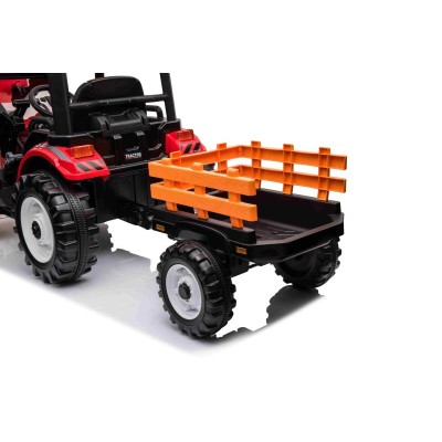 OLBRZYMI TRAKTOR NA AKUMULATOR Z PRZYCZEPĄ 24 V, 400W, PILOT/JS-3158B-24V