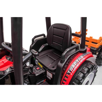OLBRZYMI TRAKTOR NA AKUMULATOR Z PRZYCZEPĄ 24 V, 400W, PILOT/JS-3158B-24V