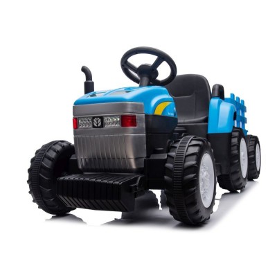 DUŻY TRAKTOR NA AKUMULATOR NEW HOLLAND 2 SILNIKI,  PILOT/A009-B