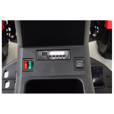 WIELKI TRAKTOR NA AKUMULATOR Z PRZYCZEPĄ "POWER 06", MIĘKKIE SIEDZENIE/WH-777