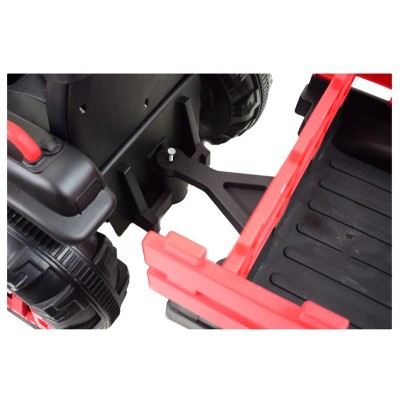 WIELKI TRAKTOR NA AKUMULATOR Z PRZYCZEPĄ "POWER 06", MIĘKKIE SIEDZENIE/WH-777