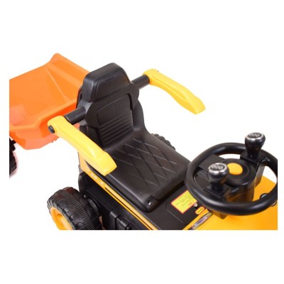 TRAKTOR, KOPARKA NA AKUMULATOR+PRZYCZEPA+PILOT /HRB106