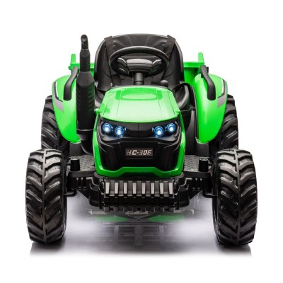 OLBRZYMI TRAKTOR 24 V Z PRZYCZEPĄ I ELEKTRYCZNIE PODNOSZONYM KIPREM SUPER JAKOŚĆ/HC306