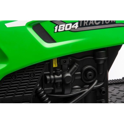 OLBRZYMI TRAKTOR 24 V Z PRZYCZEPĄ I ELEKTRYCZNIE PODNOSZONYM KIPREM SUPER JAKOŚĆ/HC306