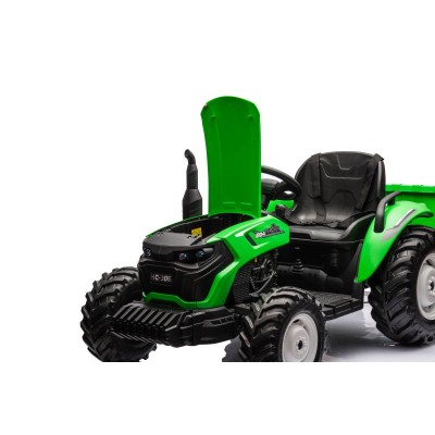 OLBRZYMI TRAKTOR 24 V Z PRZYCZEPĄ I ELEKTRYCZNIE PODNOSZONYM KIPREM SUPER JAKOŚĆ/HC306