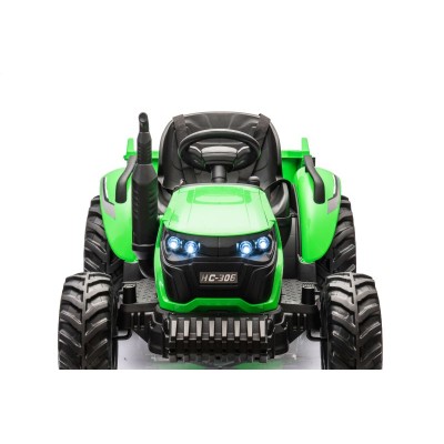OLBRZYMI TRAKTOR 24 V Z PRZYCZEPĄ I ELEKTRYCZNIE PODNOSZONYM KIPREM SUPER JAKOŚĆ/HC306