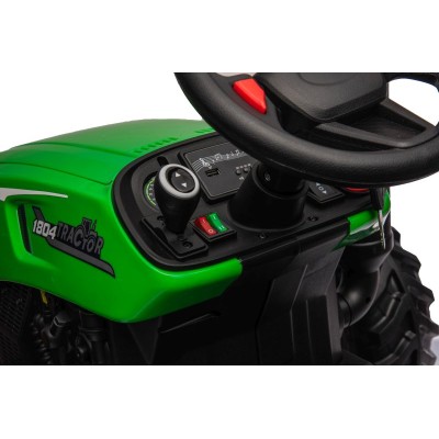 OLBRZYMI TRAKTOR 24 V Z PRZYCZEPĄ I ELEKTRYCZNIE PODNOSZONYM KIPREM SUPER JAKOŚĆ/HC306