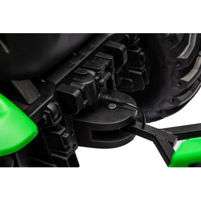 OLBRZYMI TRAKTOR 24 V Z PRZYCZEPĄ I ELEKTRYCZNIE PODNOSZONYM KIPREM SUPER JAKOŚĆ/HC306