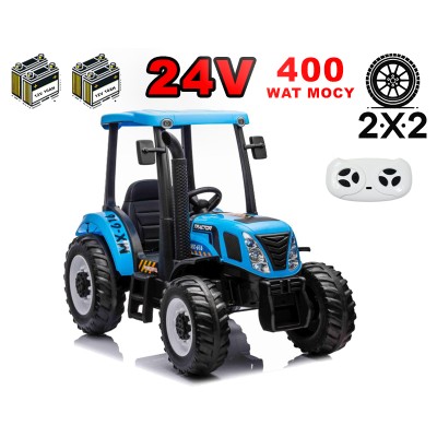 OLBRZYMI TRAKTOR MX-616  NA AKUMULATOR Z PILOTEM 24 V, 400 W/A011-24