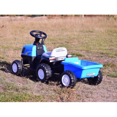 TRAKTOR NA AKUMULATOR T12V, 2 SILNIKI, 2 AKUMULATORY/A009-S