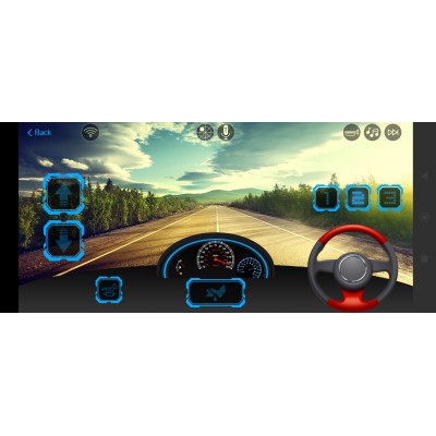 SUPER TRAKTOR Z ŁYŻKĄ  YT - NA AKUMULATOR , PILOT, APLIKACJA/YT1066
