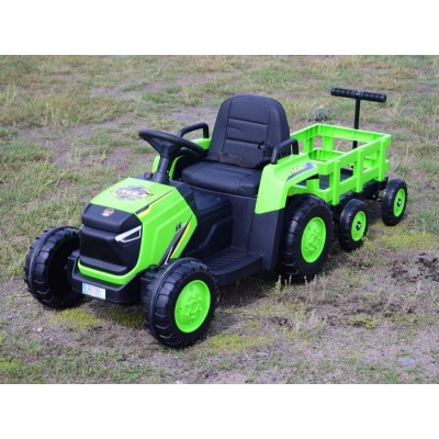 SUPER TRAKTOR "TRUCK"- NA AKUMULATOR Z PRZYCZEPĄ,WÓZEK,PILO T,APLIKACJA/DLSX18
