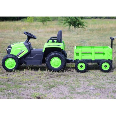 SUPER TRAKTOR "TRUCK"- NA AKUMULATOR Z PRZYCZEPĄ,WÓZEK,PILO T,APLIKACJA/DLSX18